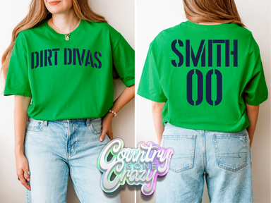 Dirt Divas Softball T-Shirt-Country Gone Crazy-Country Gone Crazy