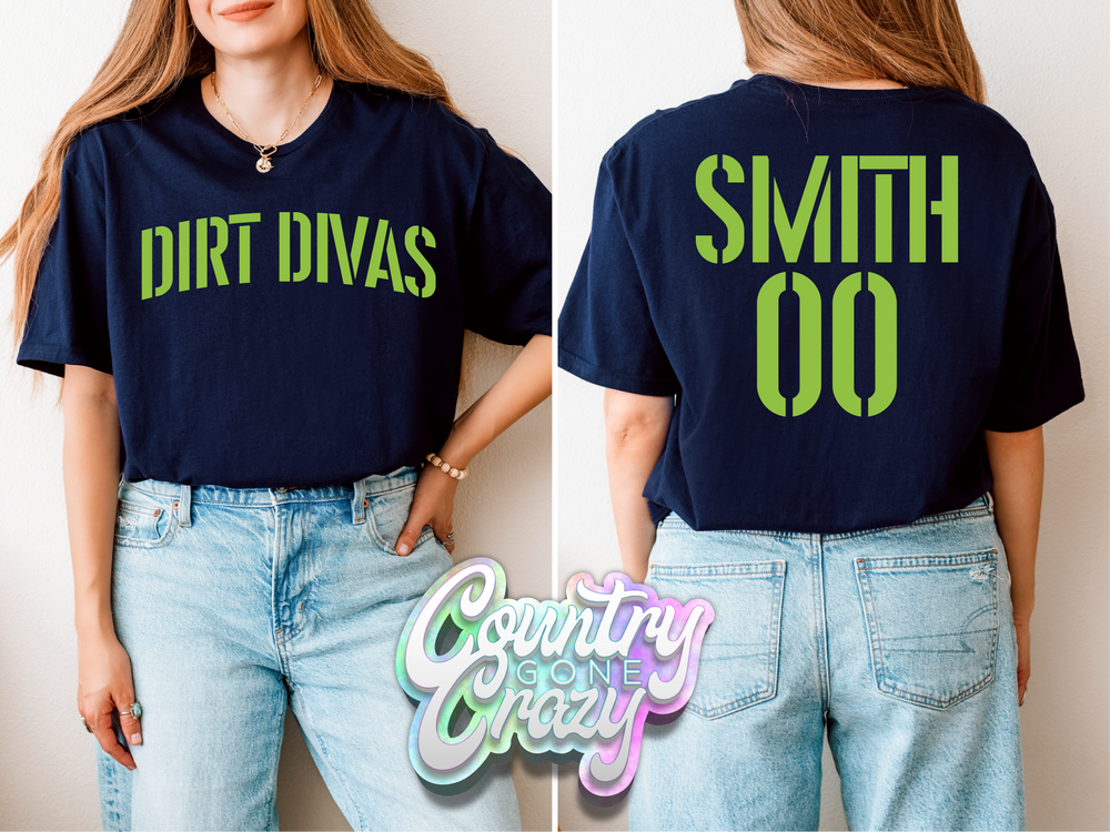 Dirt Divas Softball T-Shirt-Country Gone Crazy-Country Gone Crazy