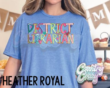 DISTRICT LIBRARIAN • Splash • T-Shirt-Country Gone Crazy-Country Gone Crazy