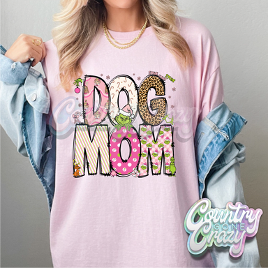 Dog Mom - Pink Grinch - T-Shirt-Country Gone Crazy-Country Gone Crazy