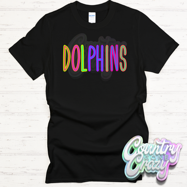 Dolphins Bright T-Shirt-Country Gone Crazy-Country Gone Crazy