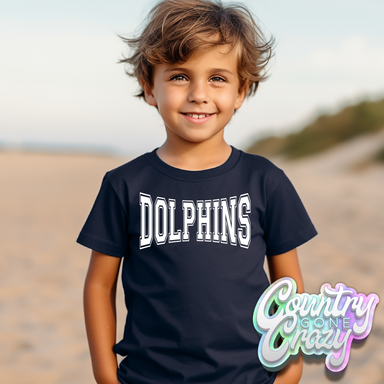 Dolphins - Athletic - Shirt-Country Gone Crazy-Country Gone Crazy