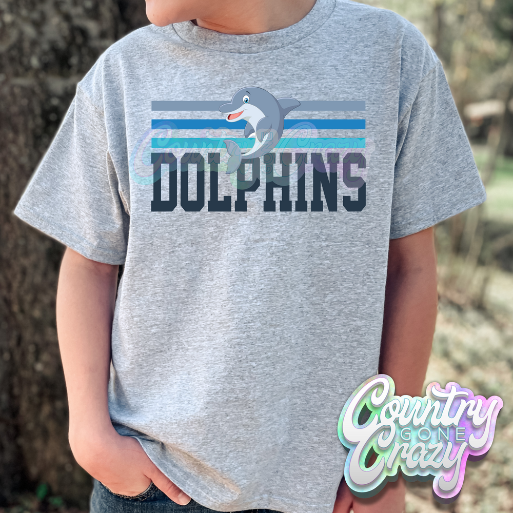 De Zavala Dolphins - Superficial - T-Shirt-Country Gone Crazy-Country Gone Crazy