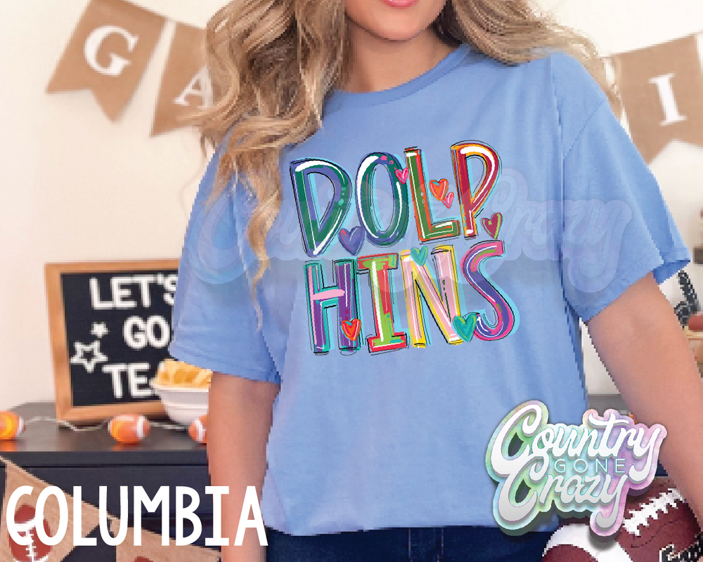 Dolphins • Splash • T-Shirt-Country Gone Crazy-Country Gone Crazy