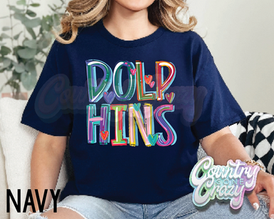 Dolphins • Splash • T-Shirt-Country Gone Crazy-Country Gone Crazy