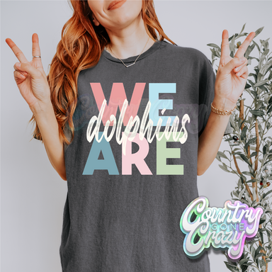 We Are - Dolphins - T-Shirt-Country Gone Crazy-Country Gone Crazy