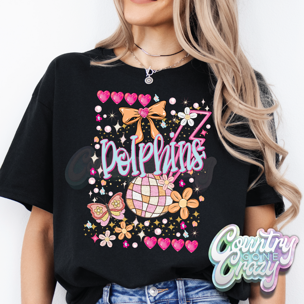 DOLPHINS << PREP PREP >> T-SHIRT-Country Gone Crazy-Country Gone Crazy