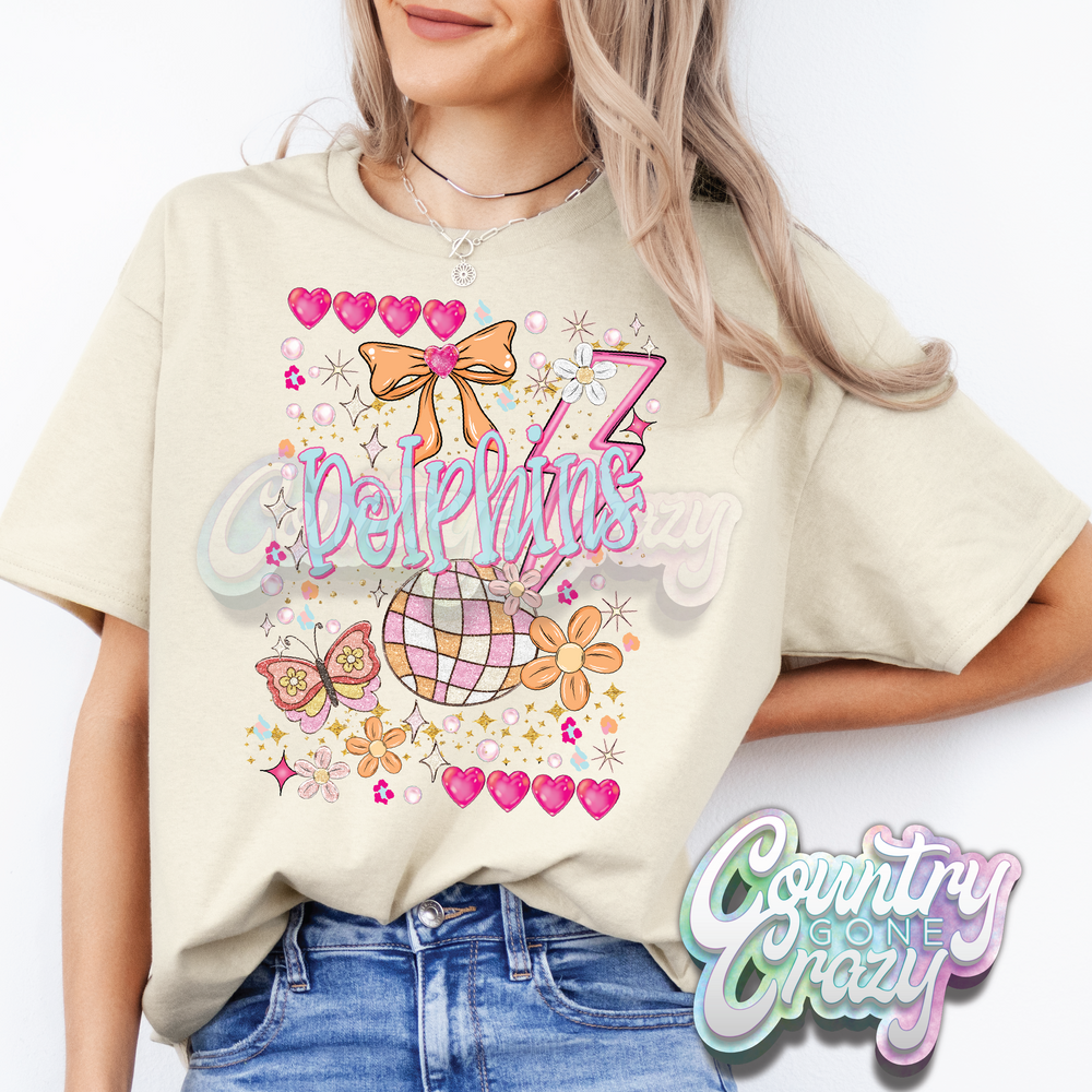 DOLPHINS << PREP PREP >> T-SHIRT-Country Gone Crazy-Country Gone Crazy