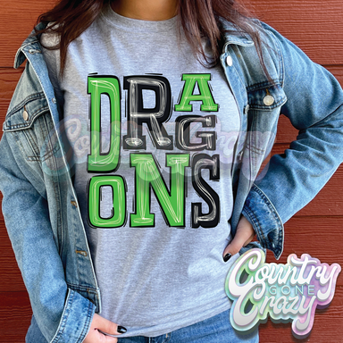 Dragons - Tango T-Shirt-Country Gone Crazy-Country Gone Crazy