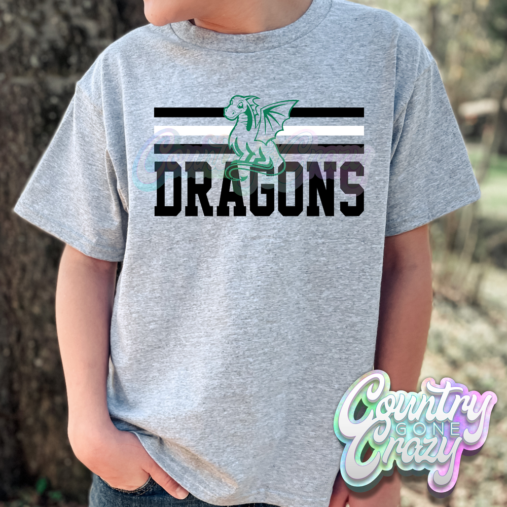 De Zavala Dragons - Superficial - T-Shirt-Country Gone Crazy-Country Gone Crazy