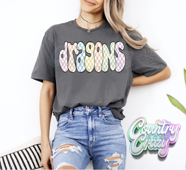 DRAGONS ▪️ CHECKY ▪️ T-Shirt-Country Gone Crazy-Country Gone Crazy