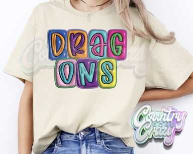 Dragons •• Bubble •• T-Shirt-Country Gone Crazy-Country Gone Crazy