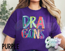 Dragons • Splash • T-Shirt-Country Gone Crazy-Country Gone Crazy