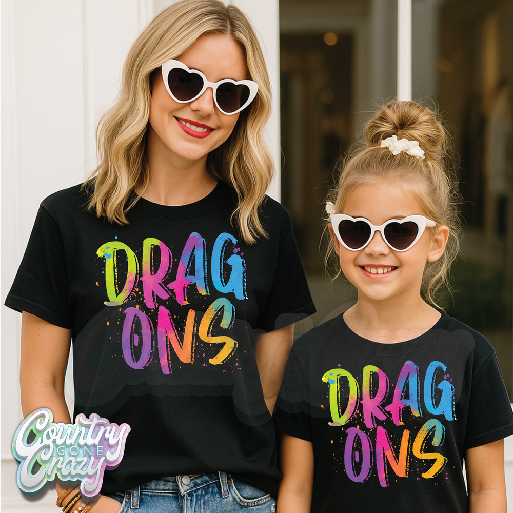 DRAGONS •• SPLISH SPLASH T-SHIRT-Country Gone Crazy-Country Gone Crazy