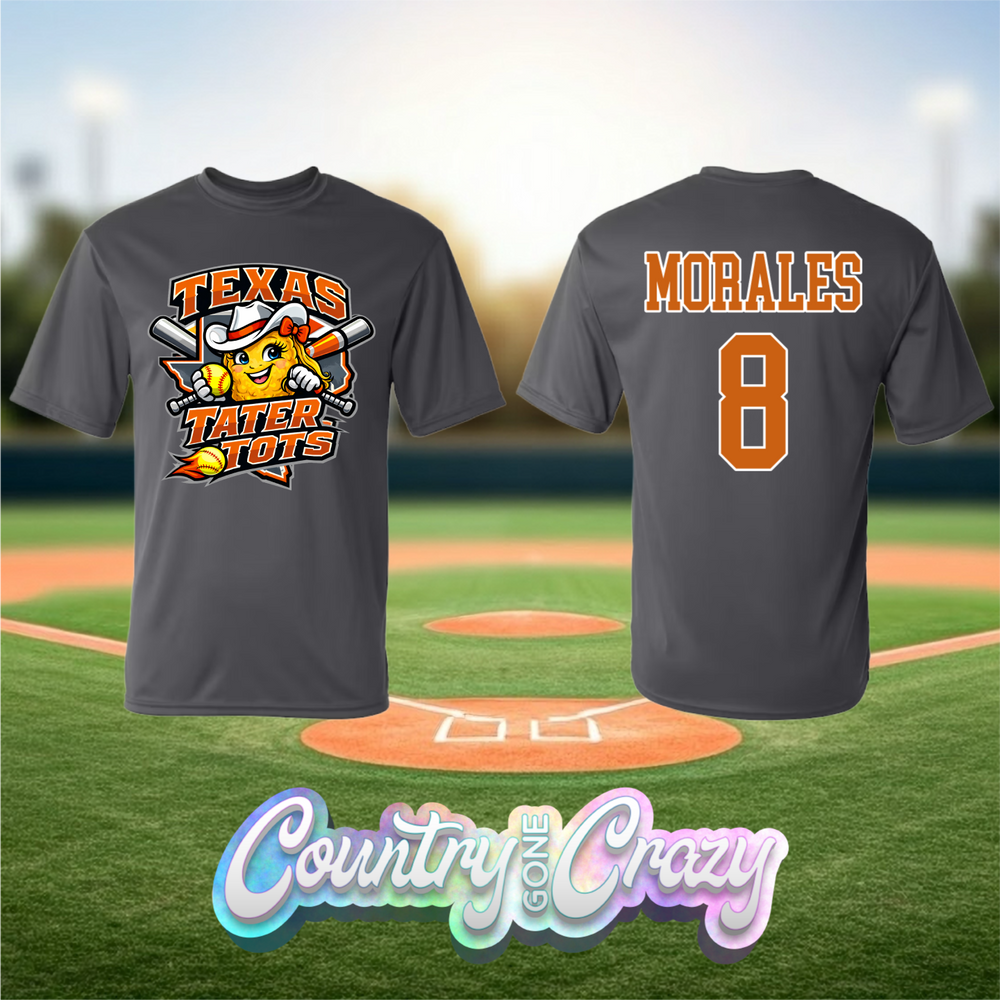 TEXAS TATER TOTS DRI-FIT-Country Gone Crazy-Country Gone Crazy