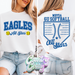 MBYSA 6U SOFTBALL - EAGLES ALL STARS - T-SHIRT-Gildan-Country Gone Crazy