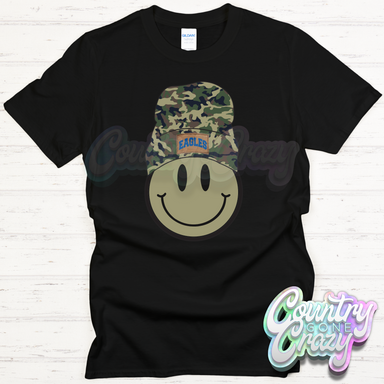 Eagles Beanie - Black T-Shirt-Country Gone Crazy-Country Gone Crazy