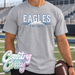 Eagles Football - Sport Grey T-Shirt-Country Gone Crazy-Country Gone Crazy