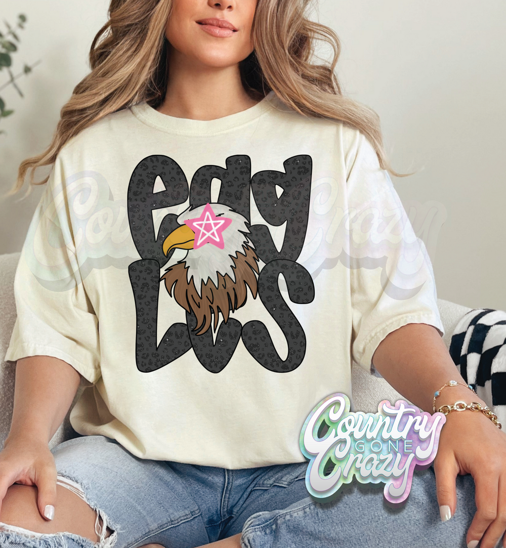 EAGLES - LEOPARD STARR - T-SHIRT-Country Gone Crazy-Country Gone Crazy