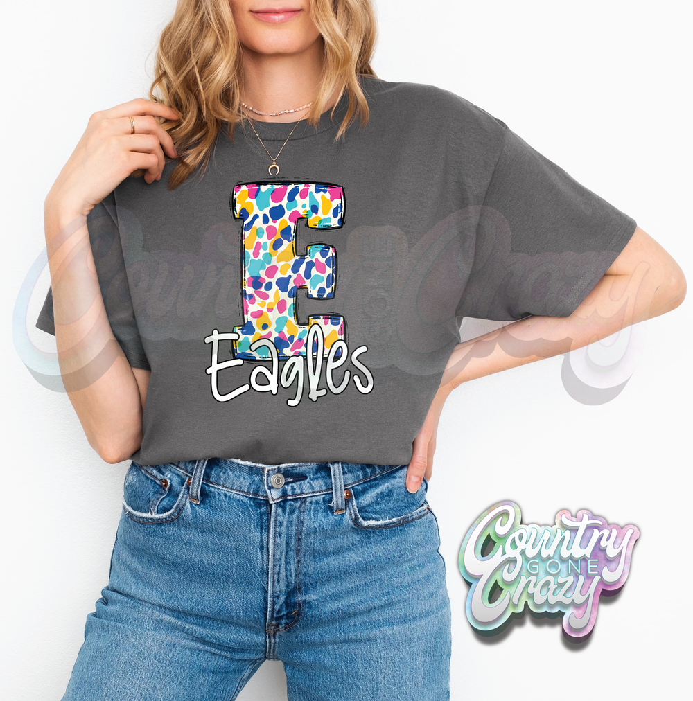 EAGLES •• SPOTTY •• T-SHIRT-Country Gone Crazy-Country Gone Crazy