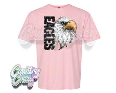 EAGLES // Faux Sequins // T-Shirt-Country Gone Crazy-Country Gone Crazy