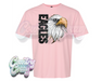 EAGLES // Faux Sequins // T-Shirt-Country Gone Crazy-Country Gone Crazy