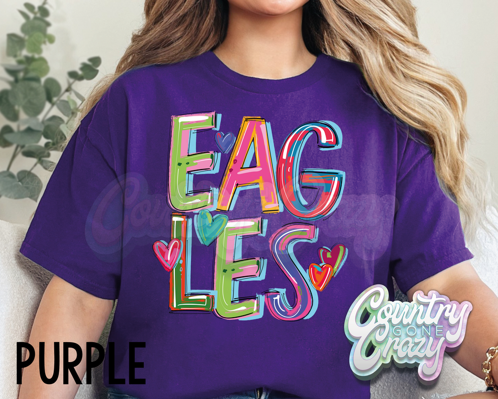 Eagles • Splash • T-Shirt-Country Gone Crazy-Country Gone Crazy