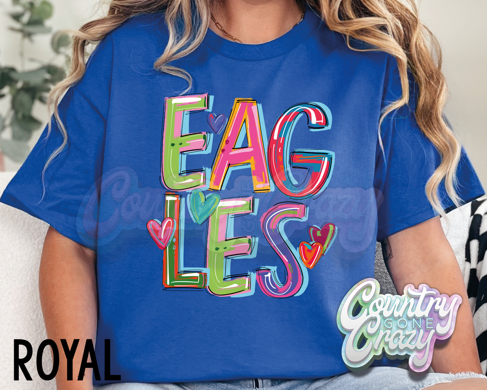 Eagles • Splash • T-Shirt-Country Gone Crazy-Country Gone Crazy