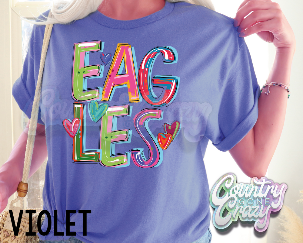 Eagles • Splash • T-Shirt-Country Gone Crazy-Country Gone Crazy