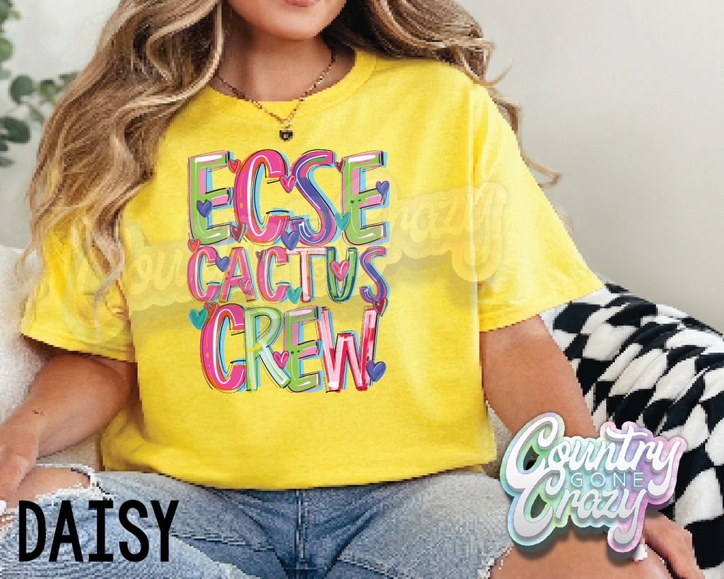 ECSE Cactus Crew • Splash • T-Shirt — Country Gone Crazy