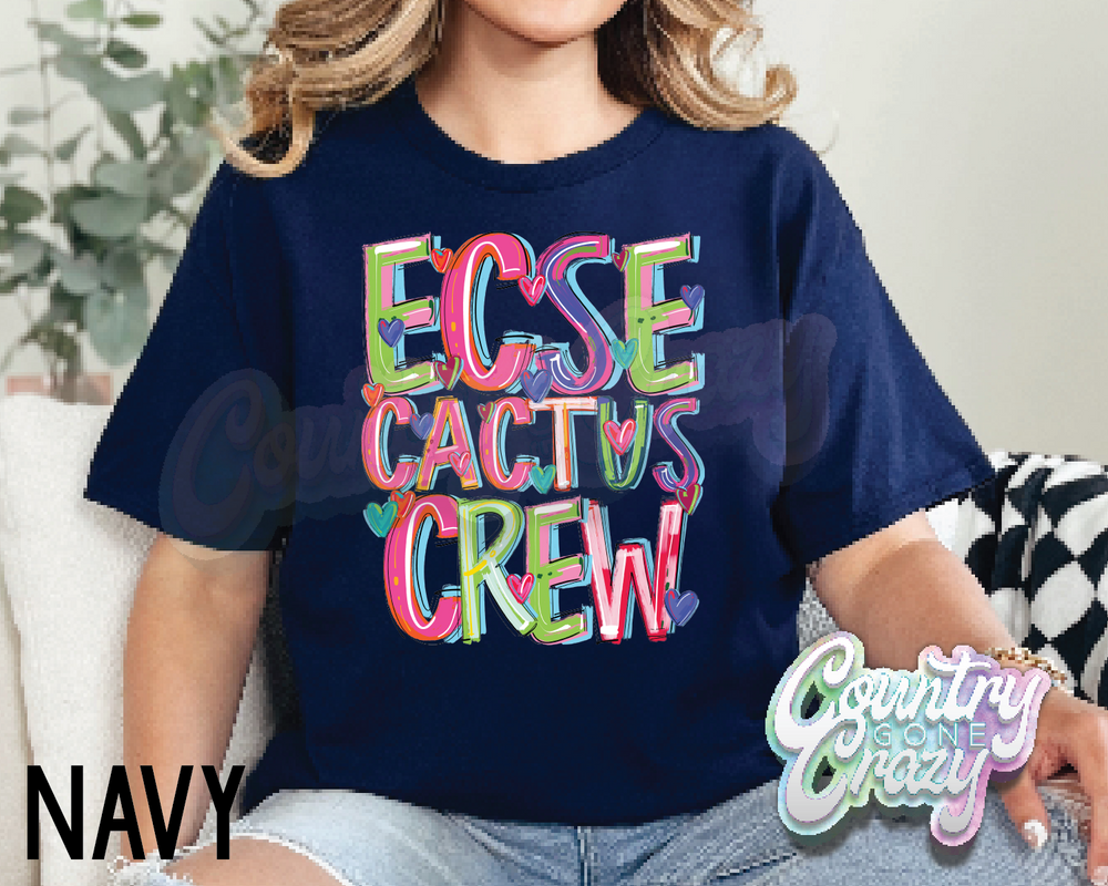 ECSE Cactus Crew • Splash • T-Shirt-Country Gone Crazy-Country Gone Crazy