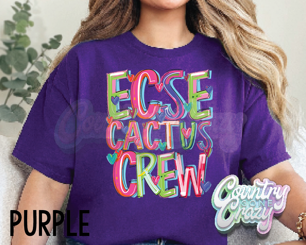 ECSE Cactus Crew • Splash • T-Shirt-Country Gone Crazy-Country Gone Crazy