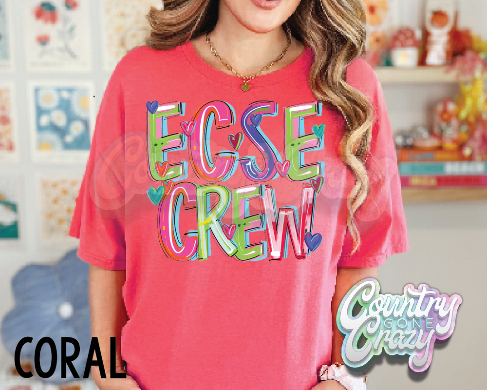 ECSE Crew • Splash • T-Shirt-Country Gone Crazy-Country Gone Crazy