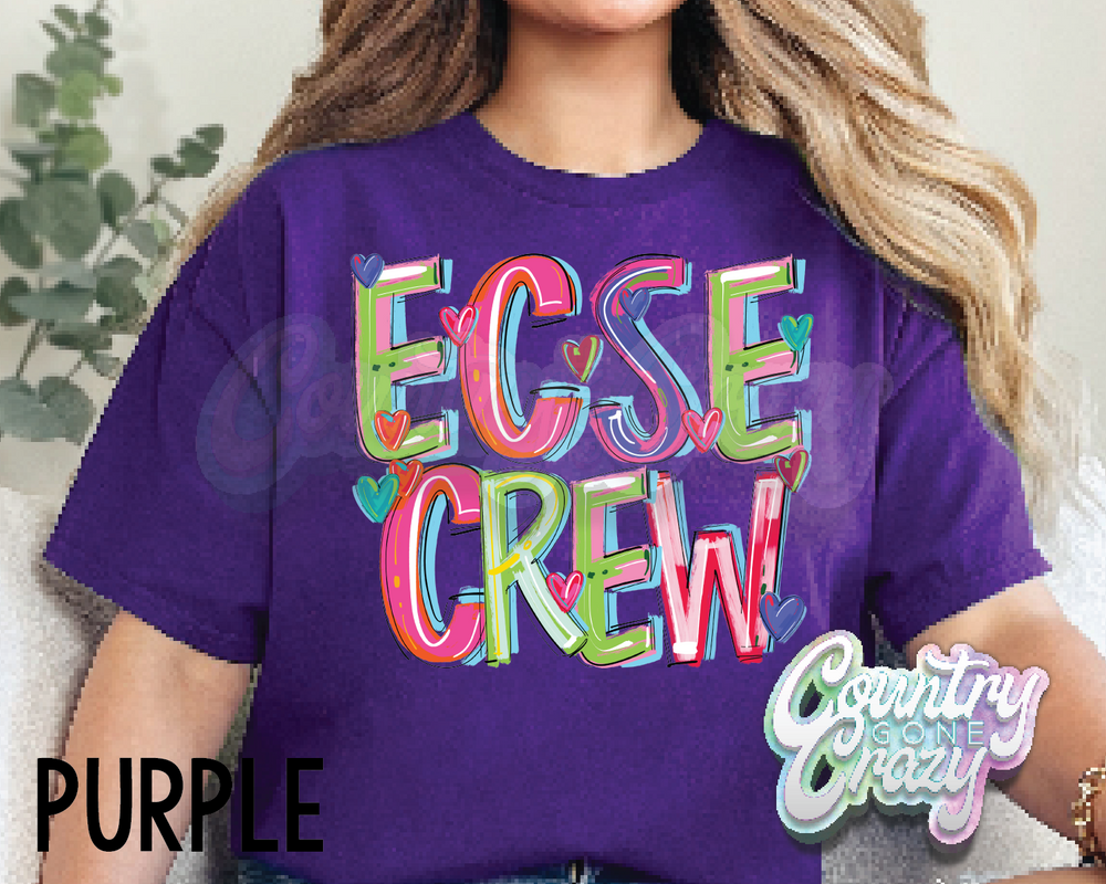 ECSE Crew • Splash • T-Shirt-Country Gone Crazy-Country Gone Crazy