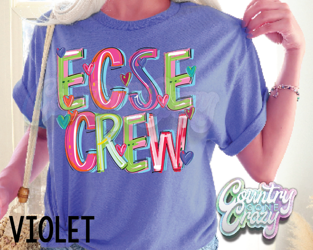 ECSE Crew • Splash • T-Shirt-Country Gone Crazy-Country Gone Crazy