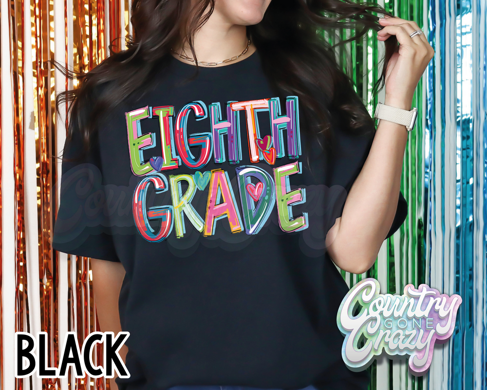 Eighth Grade • Splash • T-Shirt-Country Gone Crazy-Country Gone Crazy