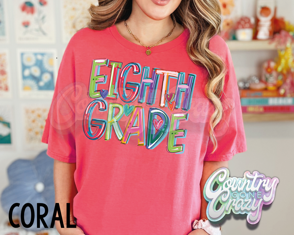 Eighth Grade • Splash • T-Shirt-Country Gone Crazy-Country Gone Crazy