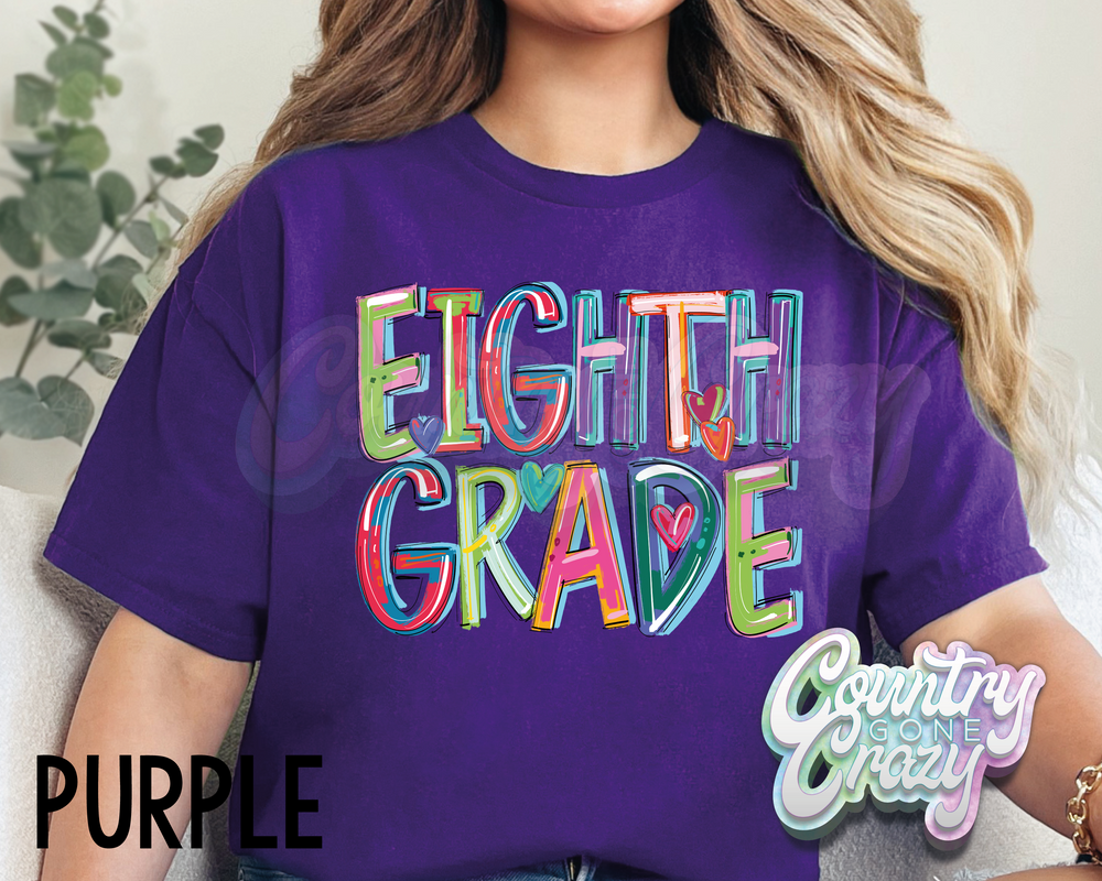 Eighth Grade • Splash • T-Shirt-Country Gone Crazy-Country Gone Crazy