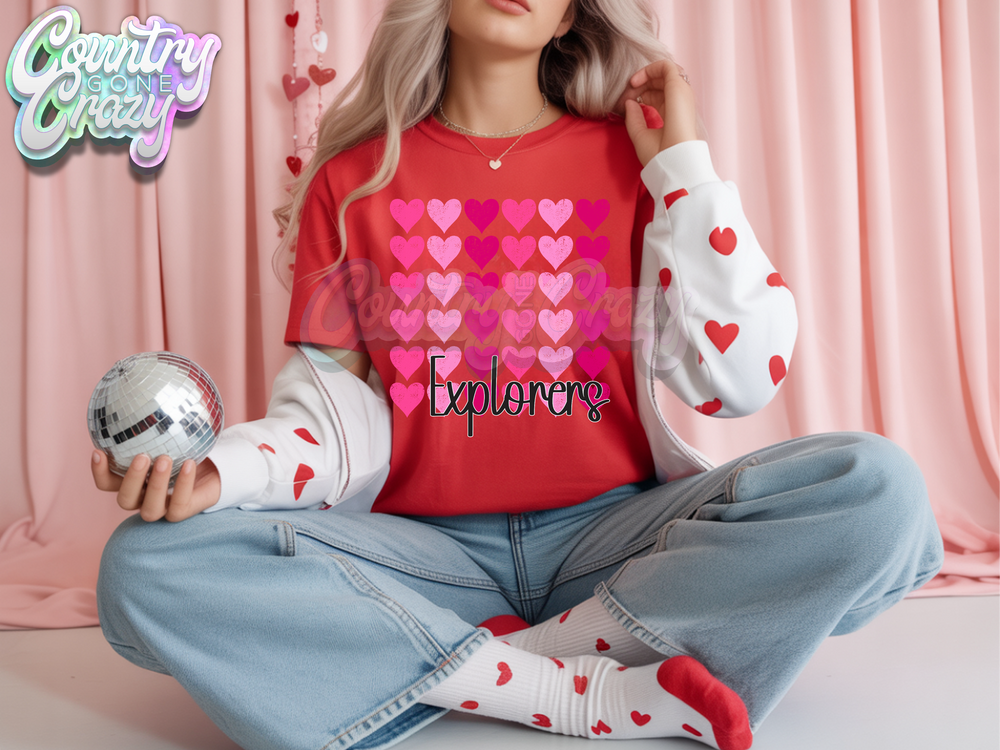 EXPLORERS - LOVE STRUCK - T-SHIRT-Country Gone Crazy-Country Gone Crazy