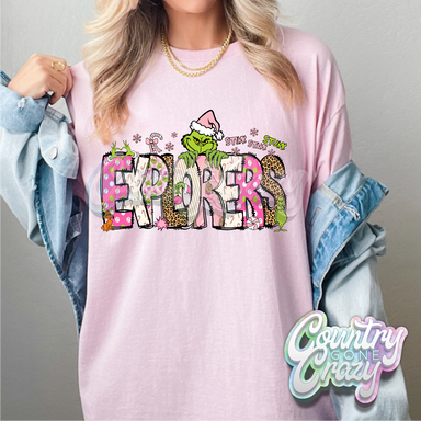 Explorers - Pink Grinch - T-Shirt-Country Gone Crazy-Country Gone Crazy