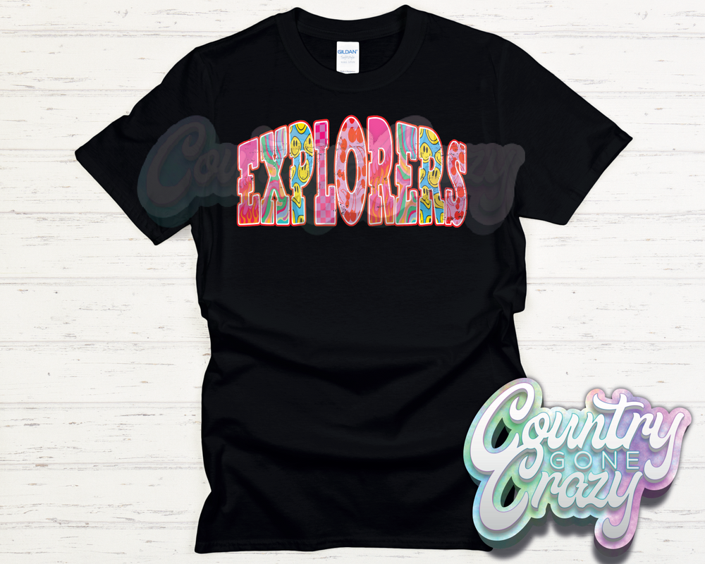 EXPLORERS // GOOD VIBES // T-Shirt-Country Gone Crazy-Country Gone Crazy
