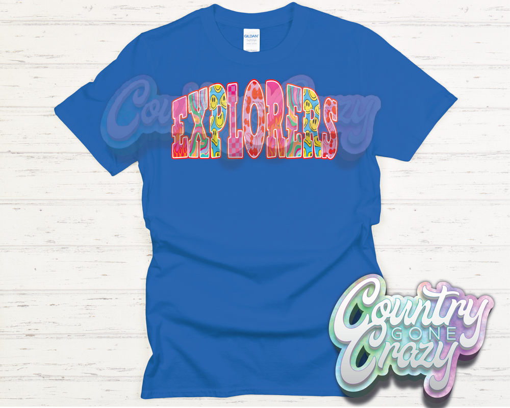 EXPLORERS // GOOD VIBES // T-Shirt-Country Gone Crazy-Country Gone Crazy