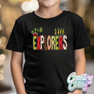 Explorers - Red/Green Grinch - T-Shirt-Country Gone Crazy-Country Gone Crazy