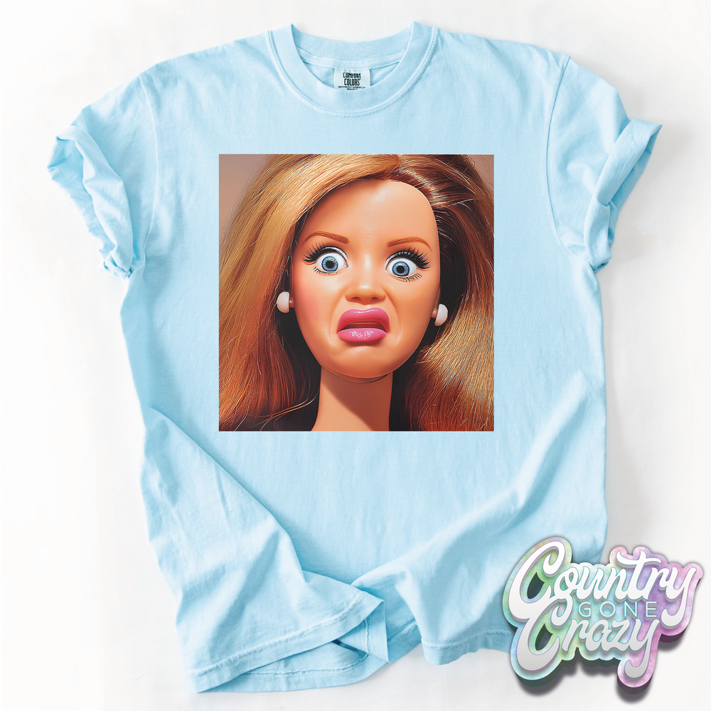Funny Face Meme - Comfort Colors T-Shirt-Comfort Colors-Country Gone Crazy