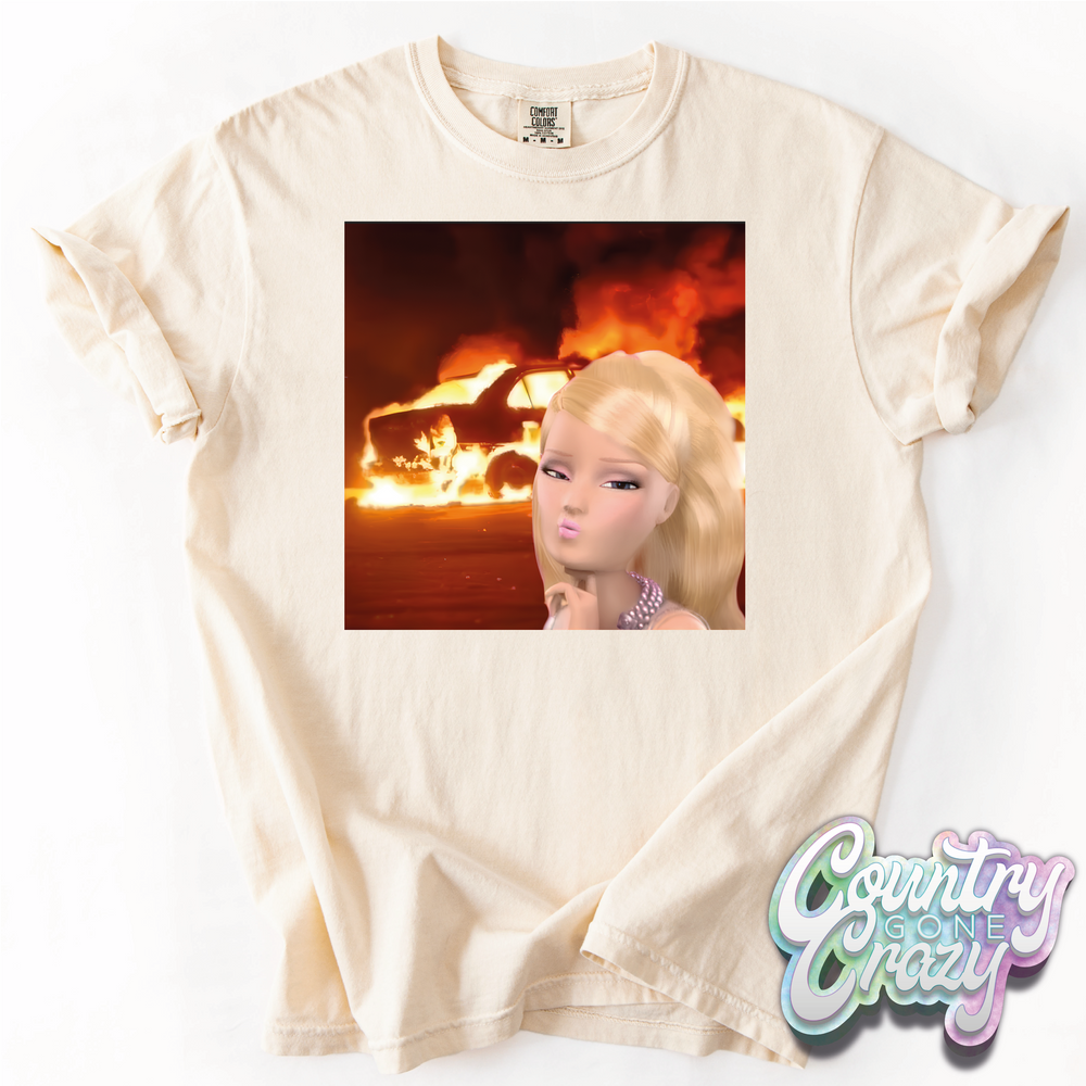 Funny Face Meme - Comfort Colors T-Shirt-Comfort Colors-Country Gone Crazy