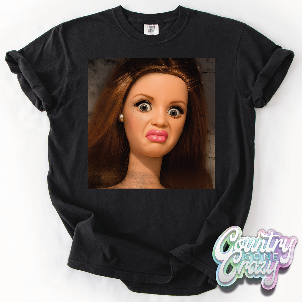 Funny Face Meme - Comfort Colors T-Shirt-Comfort Colors-Country Gone Crazy