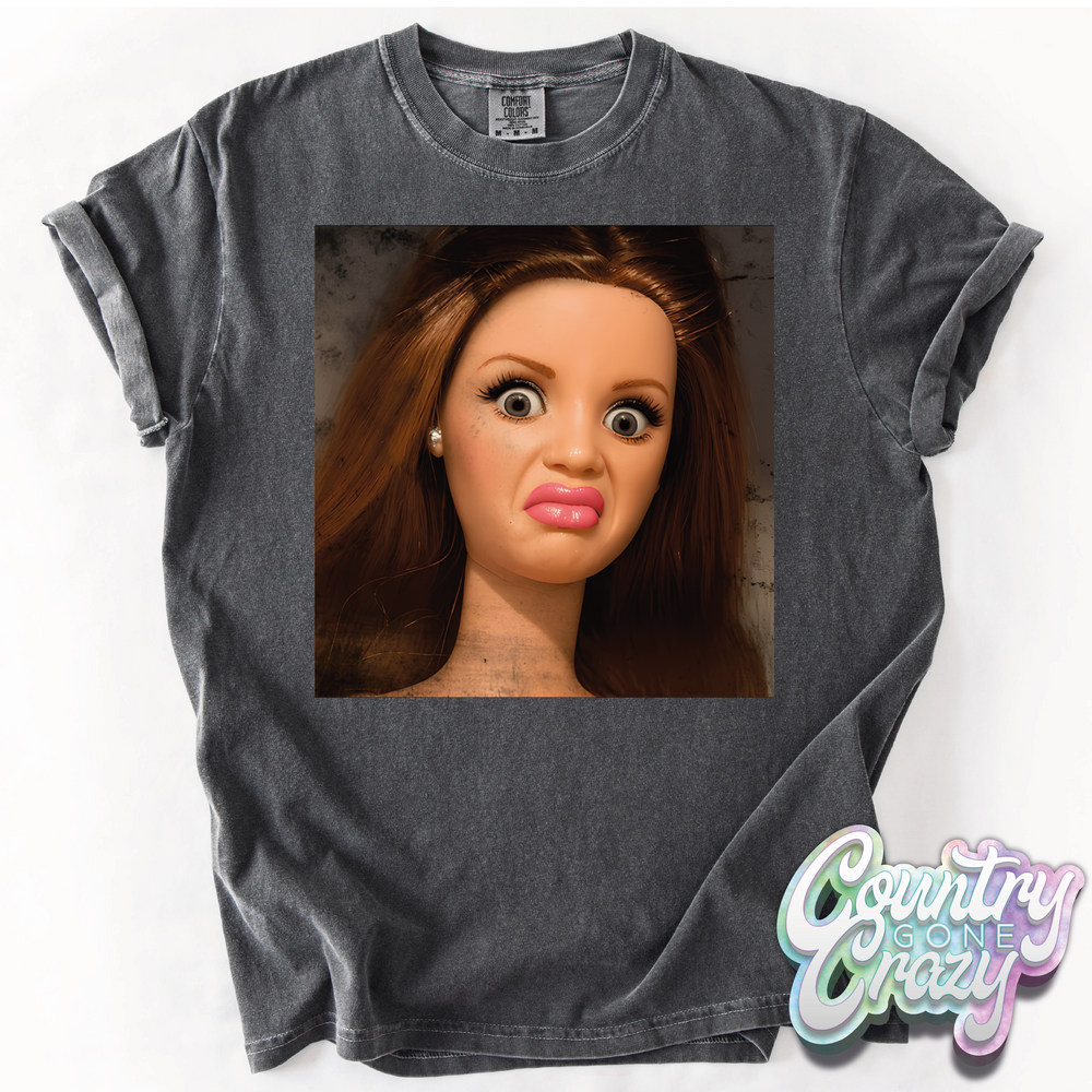 Funny Face Meme - Comfort Colors T-Shirt-Comfort Colors-Country Gone Crazy