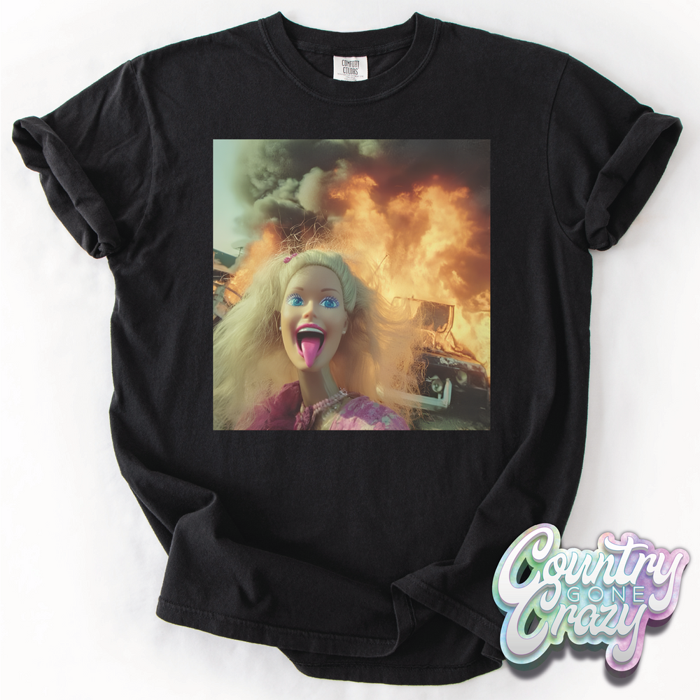 Funny Face Meme - Comfort Colors T-Shirt-Comfort Colors-Country Gone Crazy