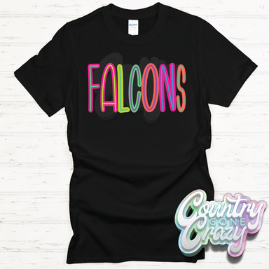 Falcons Bright T-Shirt-Country Gone Crazy-Country Gone Crazy