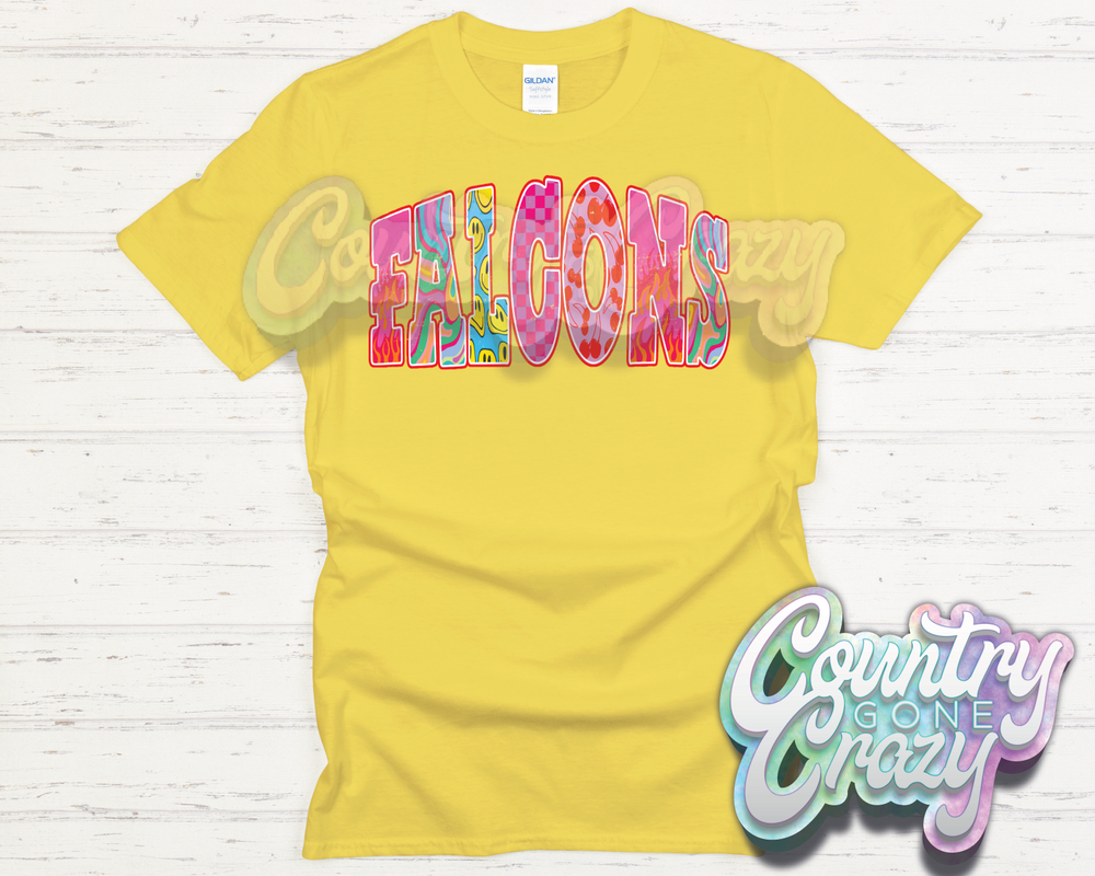FALCONS // GOOD VIBES // T-Shirt-Country Gone Crazy-Country Gone Crazy